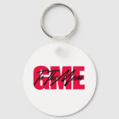 Naar de maan sleutelhanger (Voorkant)