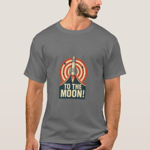 Naar de maan! t-shirt