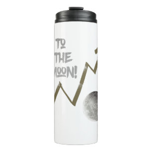 Naar de maan thermosbeker