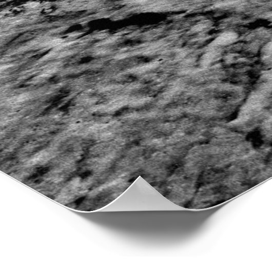 Naar de maan vliegen poster (Hoek)