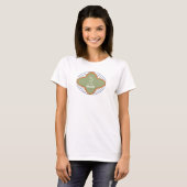 Naar de maan vliegen t-shirt (Voorkant volledig)