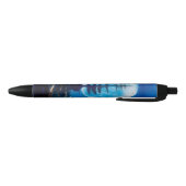 Naar de maan vliegen zwarte inkt pen (Bodem)