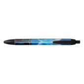 Naar de maan vliegen zwarte inkt pen (Achterkant)