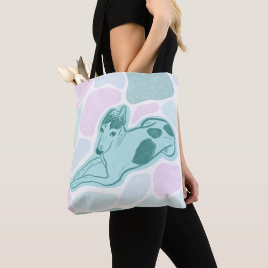 Naar de "Max" Dog-Canvas tas (Dichtbij)