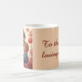 Naar de meest liefdevolle moeder - Moeder & Zoon Koffiemok (Center)