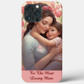 Naar de meest liefdevolle moeder telefoonhoesje 1 Case-Mate iPhone case (Achterkant)