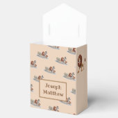 Naar de mening van het Cute Stuffed Animal Bedankdoosjes (Geopend)