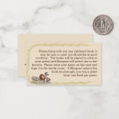 Naar de mening van het Cute Stuffed Animal Notitiekaartje (Voorkant / Achterkant in situ)