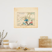 Naar de mijnen (1600A) Poster (Keuken)