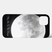 Naar de Moon iPad-draagtas Case-Mate iPhone Case (Achterkant (horizontaal))