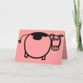 Naar de Mooo...De heerlijke mama in de hele wereld Kaart (Achterkant)