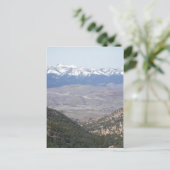 NAAR DE MOUNTAINEN BRIEFKAART (Staand voorkant)
