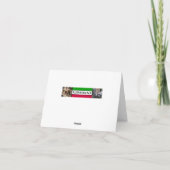 NAAR DE "NIEUWE PILOT" CONGRATULATIES KAART (Achterkant)