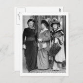 Naar de Nines gedrukt, 1915 Briefkaart (Voorkant / Achterkant)