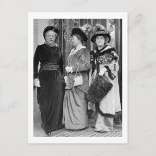 Naar de Nines gedrukt, 1915 Briefkaart