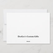 Naar de Noordpool Kerstkabouters Feestdagenkaart (Achterkant)