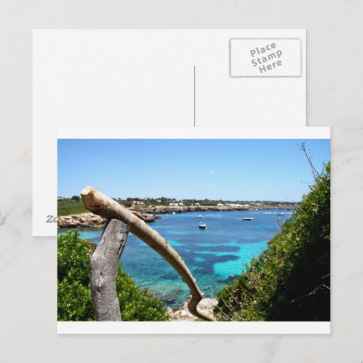 Naar de oceaan lopen briefkaart (Voorkant / Achterkant)