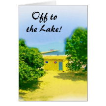 Naar de oever van het meer!