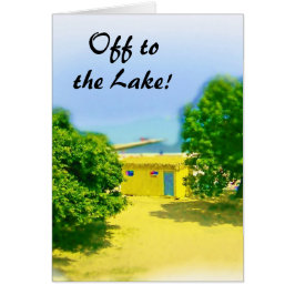 Naar de oever van het meer!