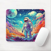 Naar de onbekende illustratie muismat (Met muis)