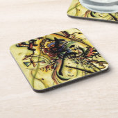 Naar de onbekende stem van Kandinsky Bier Onderzetter (Linkerzijde)