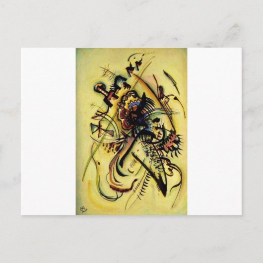 Naar de onbekende stem van Kandinsky Briefkaart (Voorkant)