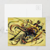 Naar de onbekende stem van Kandinsky Briefkaart (Voorkant / Achterkant)