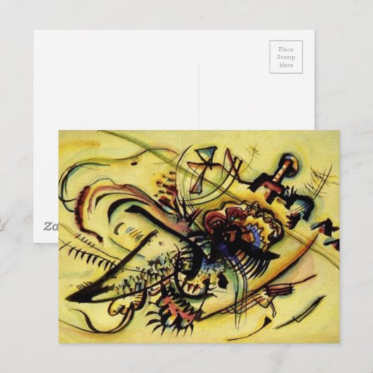 Naar de onbekende stem van Kandinsky Briefkaart (Voorkant / Achterkant)