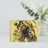 Naar de onbekende stem van Kandinsky Briefkaart (Staand voorkant)