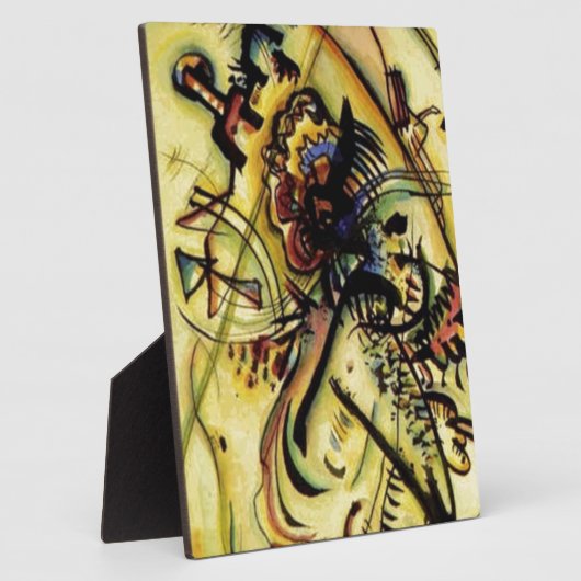 Naar de onbekende stem van Kandinsky Fotoplaat (Zijkant)