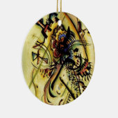 Naar de onbekende stem van Kandinsky Keramisch Ornament (Rechts)