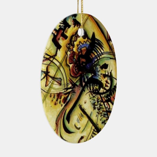 Naar de onbekende stem van Kandinsky Keramisch Ornament (Rechts)