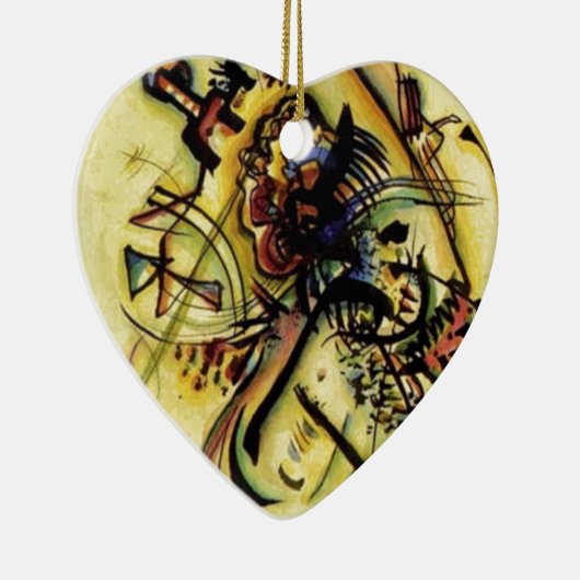 Naar de onbekende stem van Kandinsky Keramisch Ornament (Rechts)