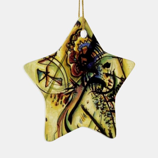 Naar de onbekende stem van Kandinsky Keramisch Ornament (Rechts)