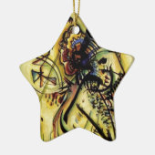 Naar de onbekende stem van Kandinsky Keramisch Ornament (Links)