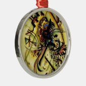 Naar de onbekende stem van Kandinsky Metalen Ornament (Rechts)