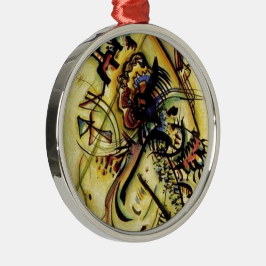 Naar de onbekende stem van Kandinsky Metalen Ornament (Rechts)