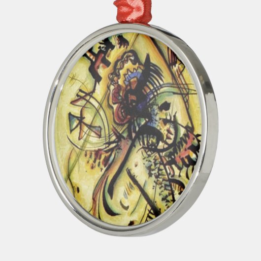 Naar de onbekende stem van Kandinsky Metalen Ornament (Links)