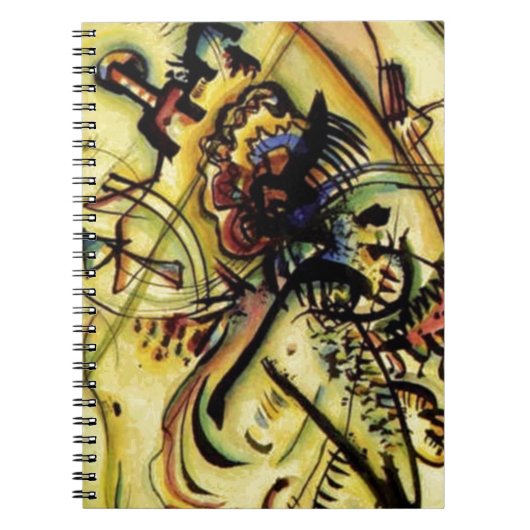 Naar de onbekende stem van Kandinsky Notitieboek (Voorkant)