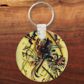 Naar de onbekende stem van Kandinsky Sleutelhanger (Voorkant)