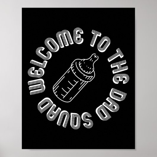 Naar de papa Squad Nieuwe Vaders Dag Poster (Voorkant)