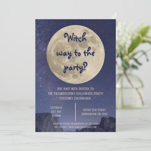 Naar de partij toe? kaart (Staand voorkant)