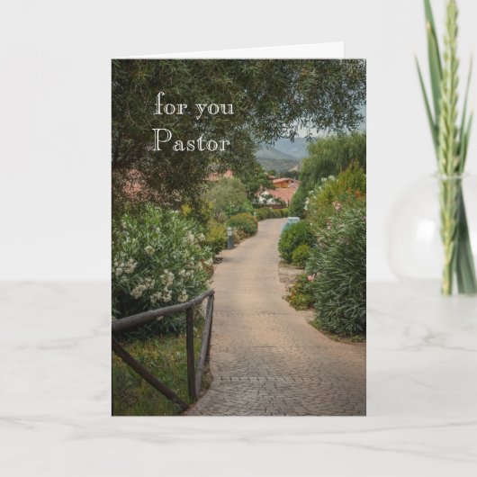 Naar de pasteurkaart kaart (Voorkant)