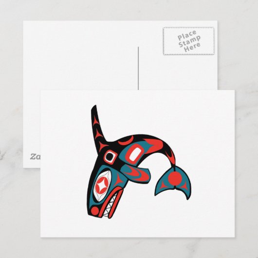 NAAR DE PERIMETER BRIEFKAART (Voorkant / Achterkant)