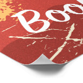 Naar de Planet Mars vliegen! Vintage-poster Poster (Hoek)