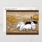 Naar de puinhoop briefkaart (Voorkant / Achterkant)