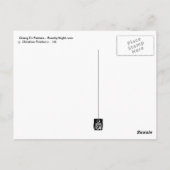 Naar de puinhoop briefkaart (Achterkant)