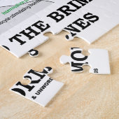 Naar de rand van de maag gevlogen met een medische legpuzzel (Zijkant)