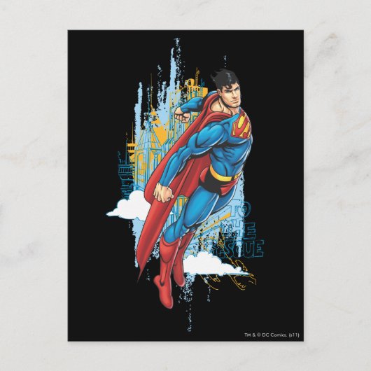 Naar de redding briefkaart (Voorkant)