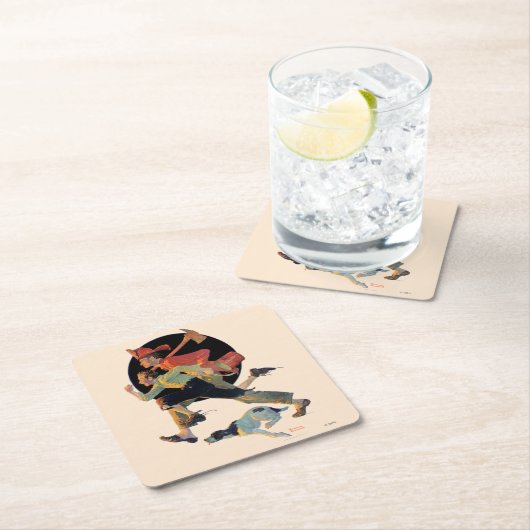 Naar de redding kartonnen onderzetters (Insitu)